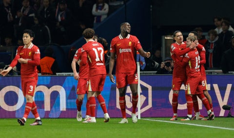 Liverpool venció al PSG en la Champions League