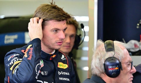 Max Verstppen con Red Bull