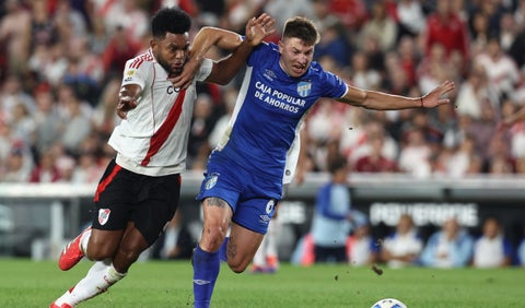 Miguel Ángel Borja con River Plate 2025