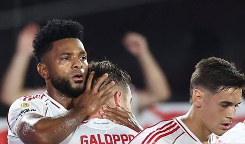 Miguel Ángel Borja en River Plate