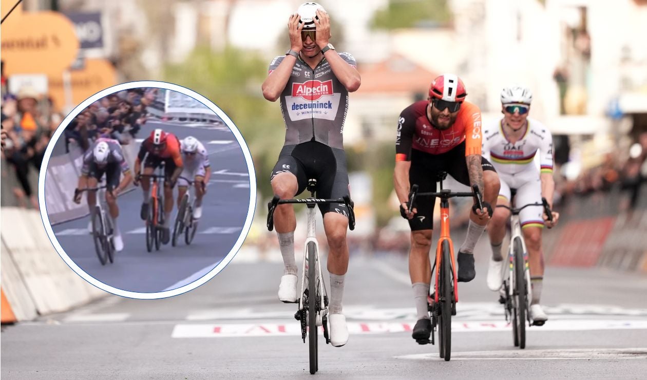 Poel ganador de la Milano San Remo 2025