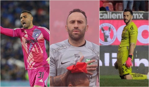 Álvaro Montero, David Ospina y Camilo Vargas