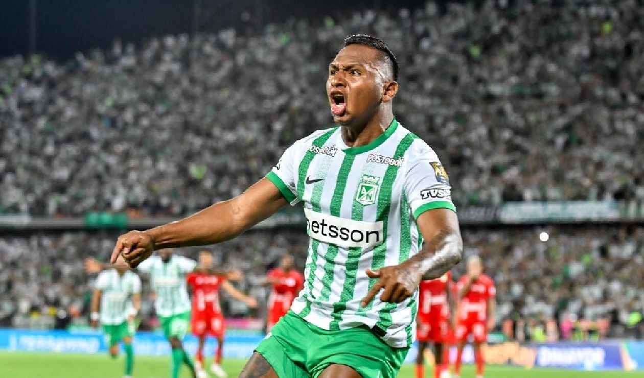 Alfredo Morelos, jugador de Atlético Nacional