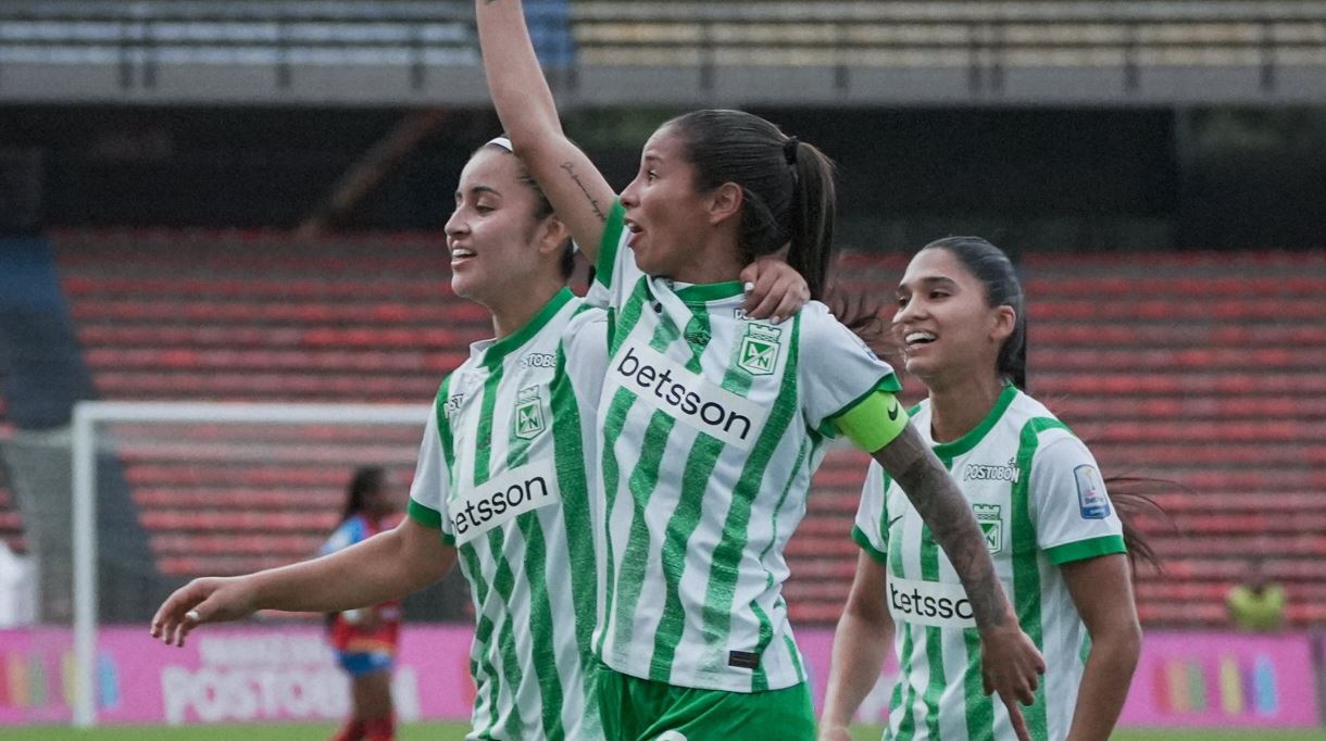 Nacional femenino vs Deportivo Pasto en la liga femenina