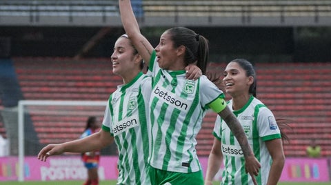 Nacional femenino vs Deportivo Pasto en la liga femenina