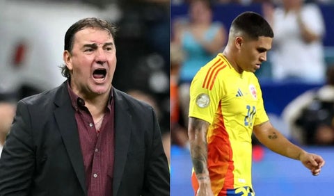 Néstor Lorenzo y Juan Fernando Quintero