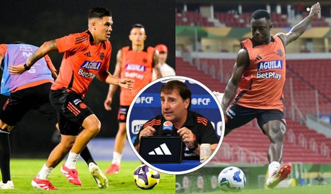 Néstor Lorenzo reveló la razón por la que Quintero e Hinestroza no jugaron con la Selección Colombia