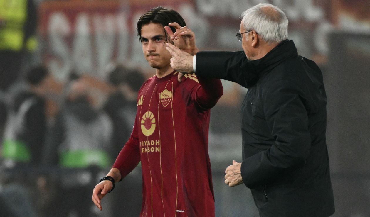 Paulo Dybala lesión con la Roma