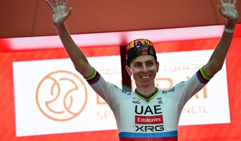 Pogacar en el UAE Tour 2025