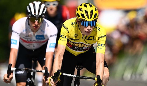 Tadej Pogacar y Jonas Vingegaard