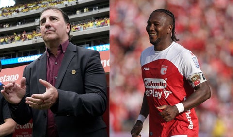 Néstor Lorenzo y Hugo Rodallega