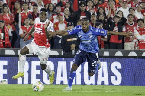 Santa Fe vs Millonarios, fecha 10, Liga BetPlay