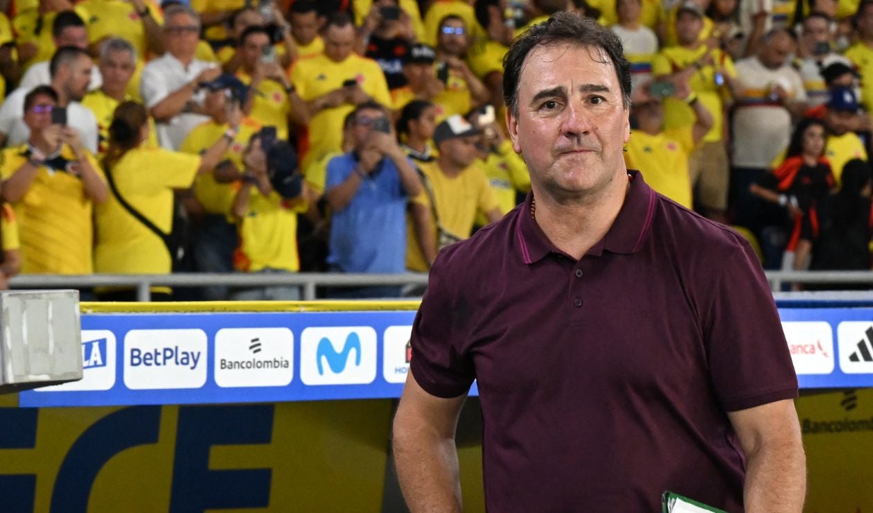 Néstor Lorenzo con la selección Colombia