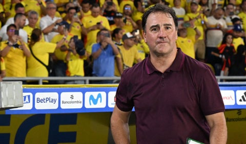 Néstor Lorenzo con la selección Colombia