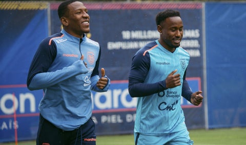 Entrenamiento de la selección de Ecuador