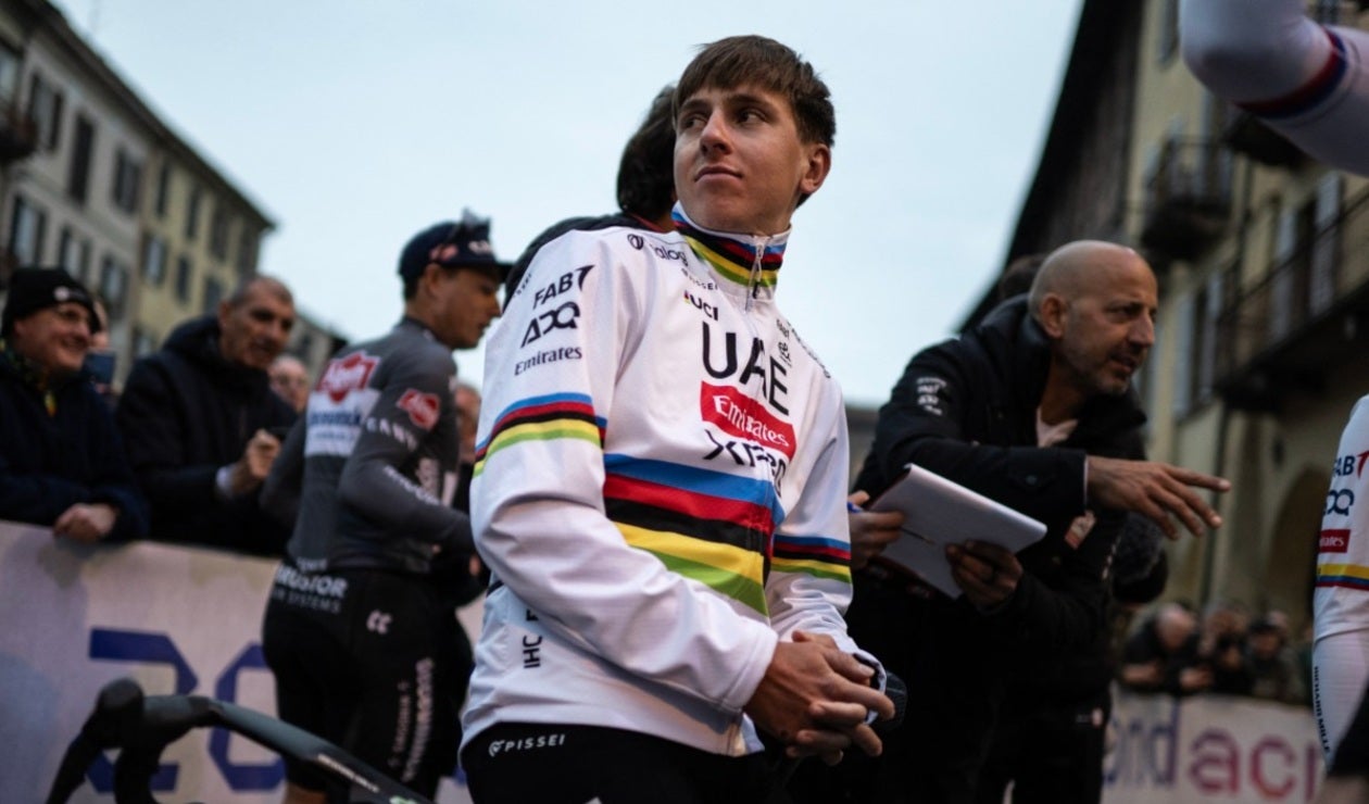 Tadej Pogacar, ciclista esloveno