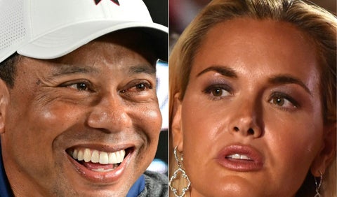 Tiger Woods y Vanessa Trump en relación