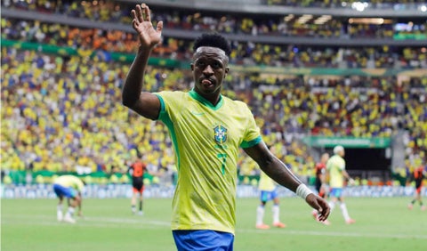 Vinícius Jr no se guardó nada y habló sobre su gol contra Colombia