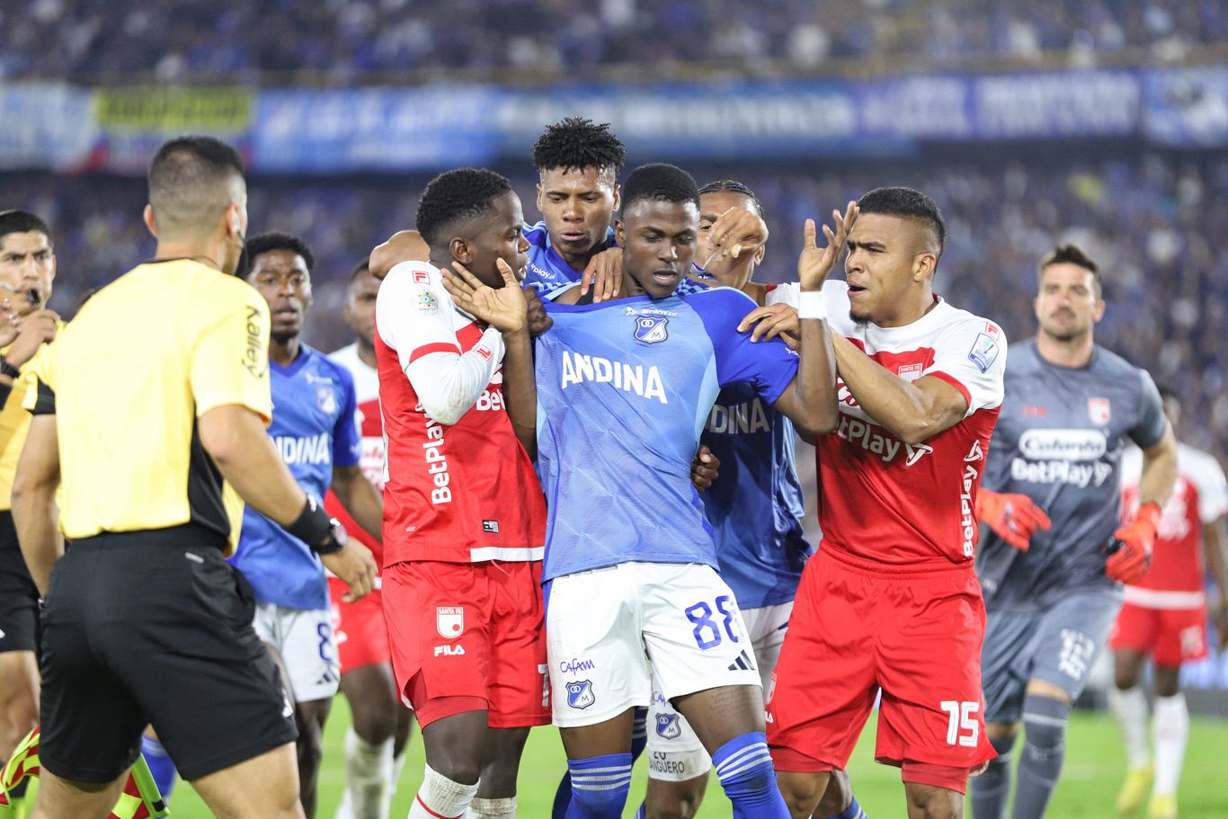 Millonarios vs. Santa Fe - Liga Betplay 2025-I