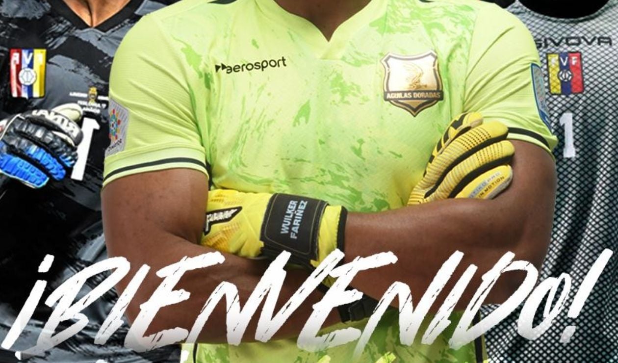 Wuilker Faríñez es nuevo jugador de Águilas Doradas