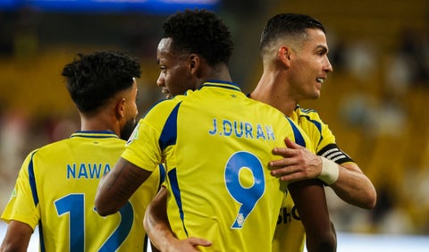 Jhon Durán en el club Al Nassr