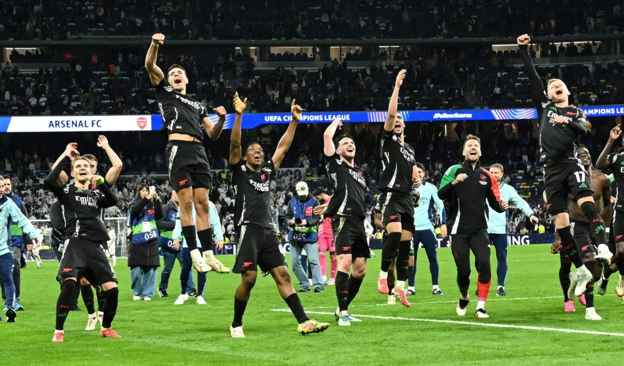 Arsenal clasificó a las semifinales de la Champions League