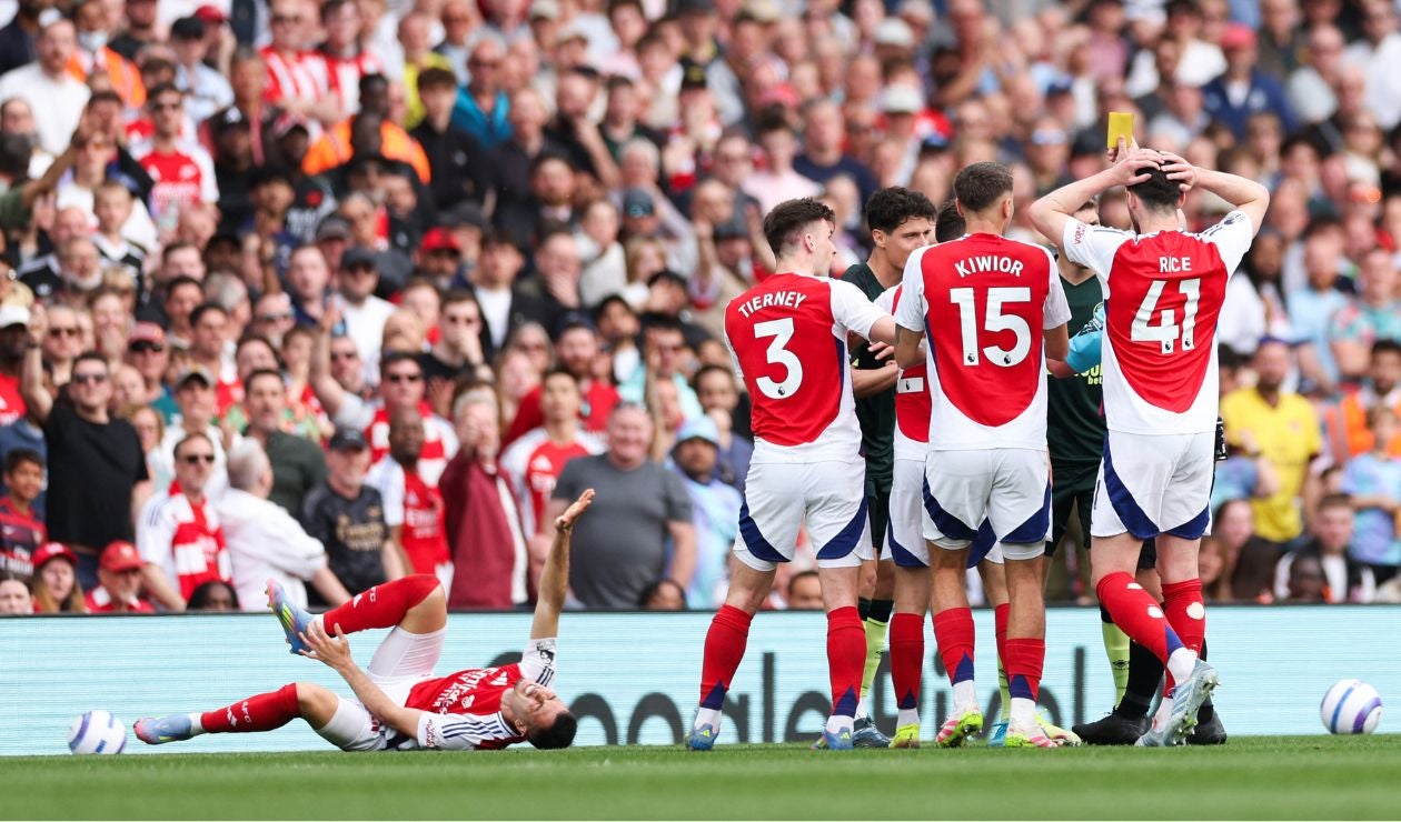 Arsenal llega con una baja sensible para enfrentar a Real Madrid en la Champions League