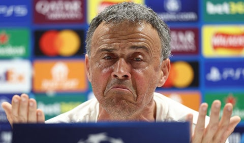 Luis Enrique habló del duelo entre Arsenal y PSG en la Champions League