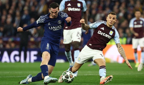 Aston Villa vs PSG - Champions League