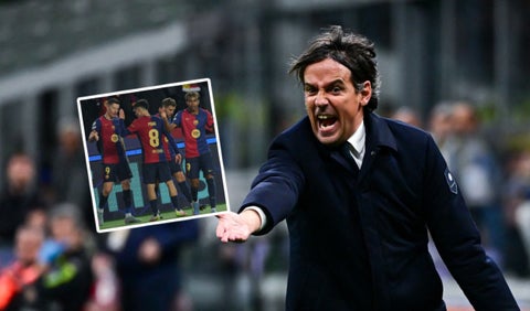 Simone Inzaghi habló de Barcelona