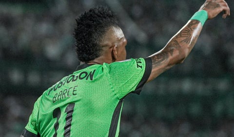 Billy Arce, autor de un gol de Nacional vs Boyacá Chicó