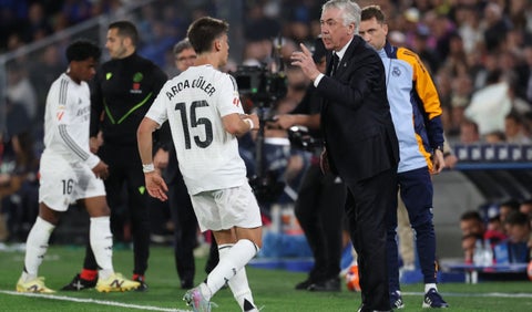 Carlo Ancelotti en el Real Madrid