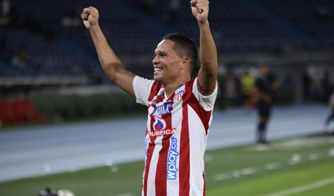 Carlos Bacca, delantero y capitán de Junior
