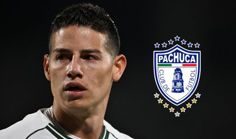 James Rodríguez sería nuevo jugador de Pachuca