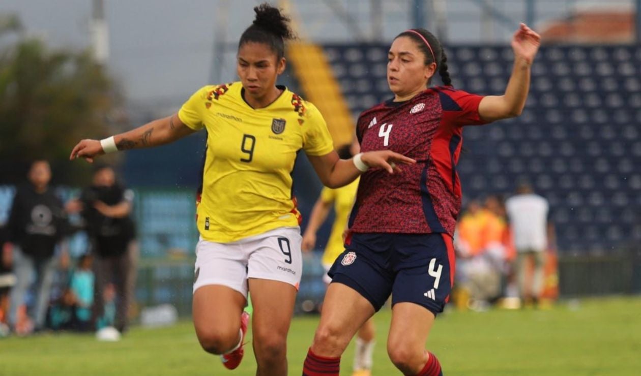 Así podrá ver en vivo el partido entre Costa Rica y Ecuador en la nueva fecha FIFA femenina