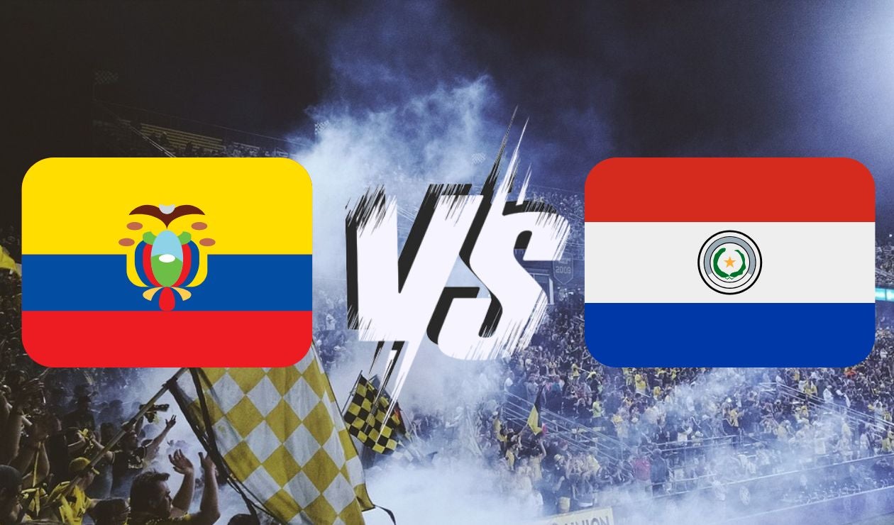 A qué hora y cómo VER EN VIVO Ecuador vs Paraguay 8 de abril