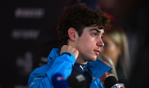 Franco Colapinto salió a pedir excusas de manera pública tras nuevo escándalo