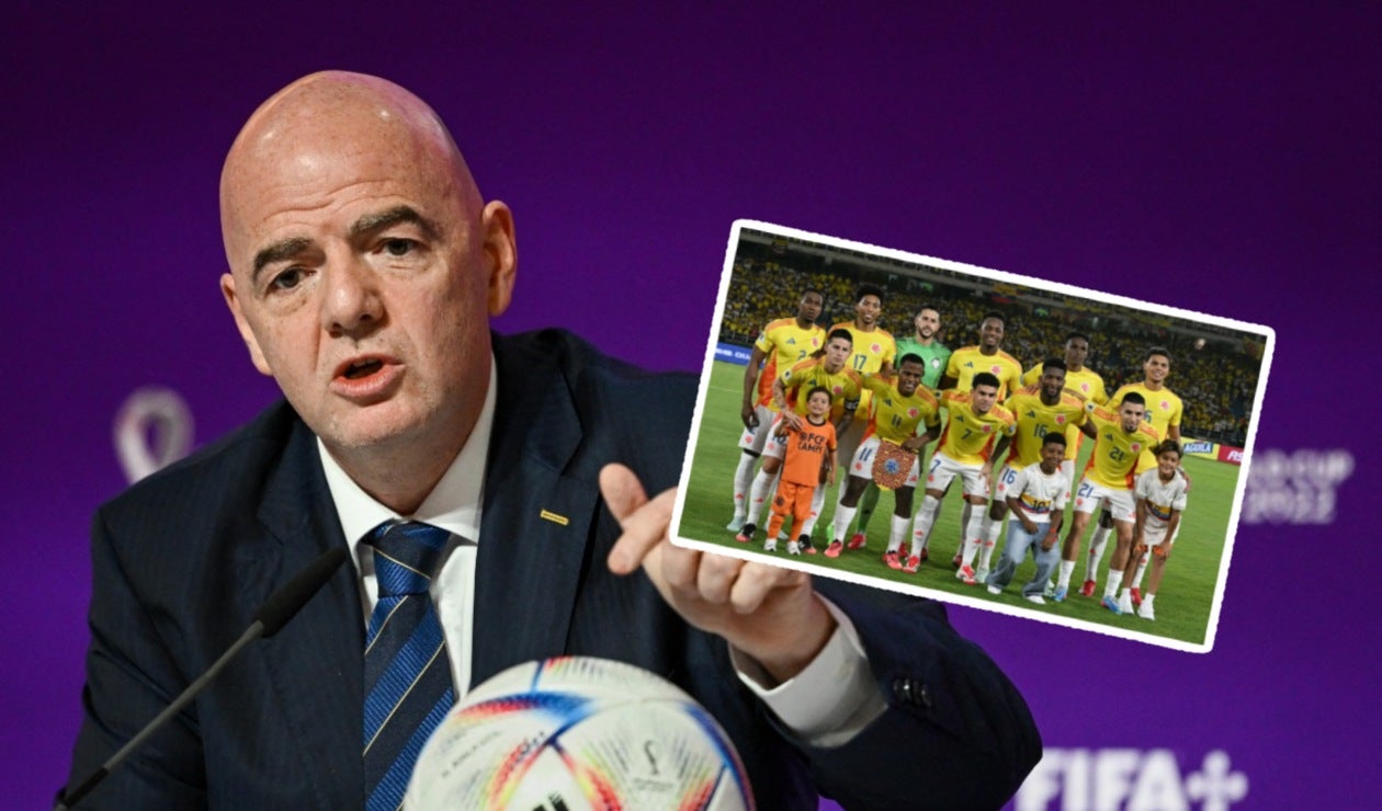 Gianni Infantino y la Selección Colombia