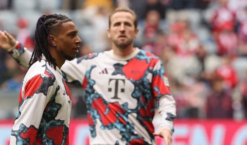 Harry Kane con el Bayern Múnich