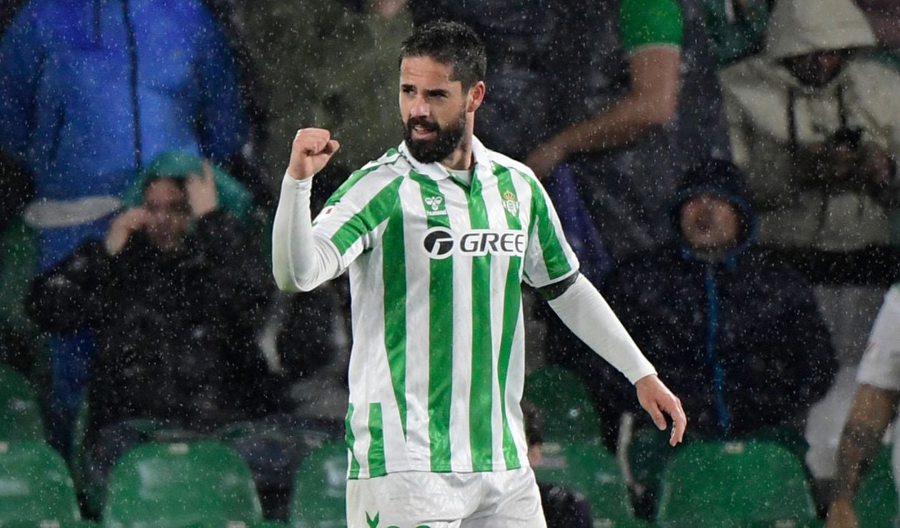 Isco habló sobre la clasificación de Betis a Champions League
