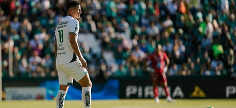 James Rodríguez con el Club León de México