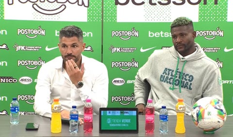 Javier Gandolfi y Dayron Asprilla - Nacional