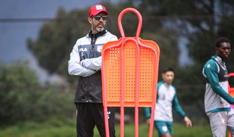 Jorge Bava, técnico de Santa Fe