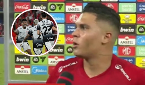 Juan Fernando Quintero habló sobre el empate de América y Corinthians