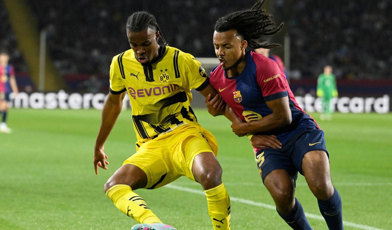 Koundé habló sobre la penosa derrota de Barcelona ante el Dortmund