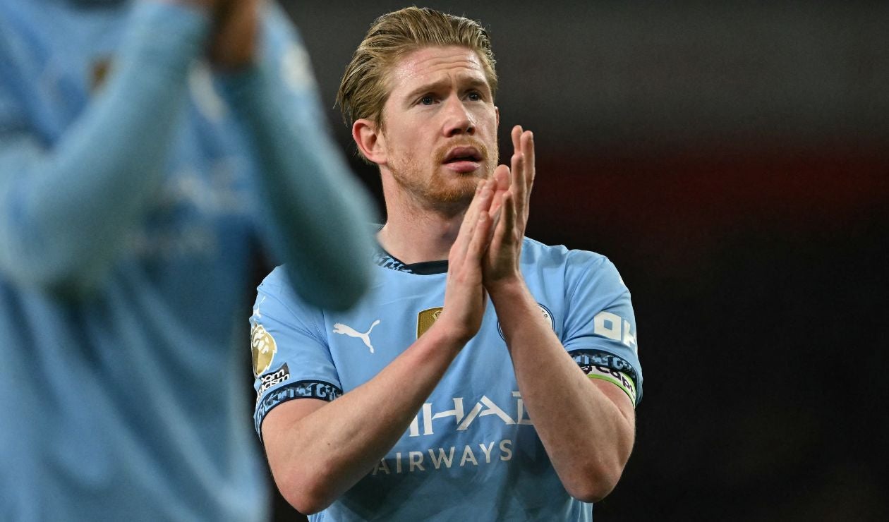 Kevin De Bruyne se va del manchester city
