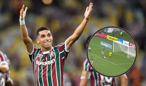 Kevin Serna brilla con gol en la Copa Sudamericana con Fluminense