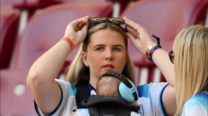 Lauren Fryer, esposa de Declan Rice