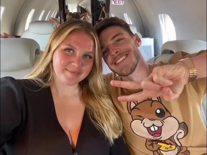 Lauren Fryer, esposa de Declan Rice