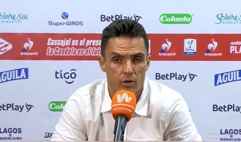 Lucas González, técnico colombiano